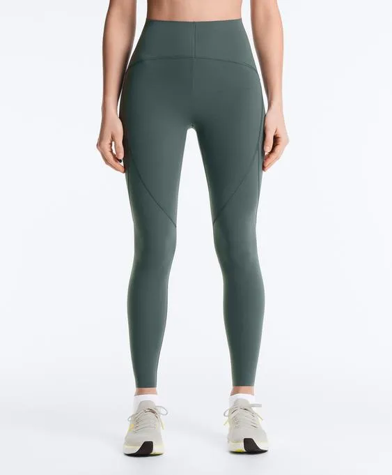 Компрессионные леггинсы с высокой посадкой до щиколотки базовые