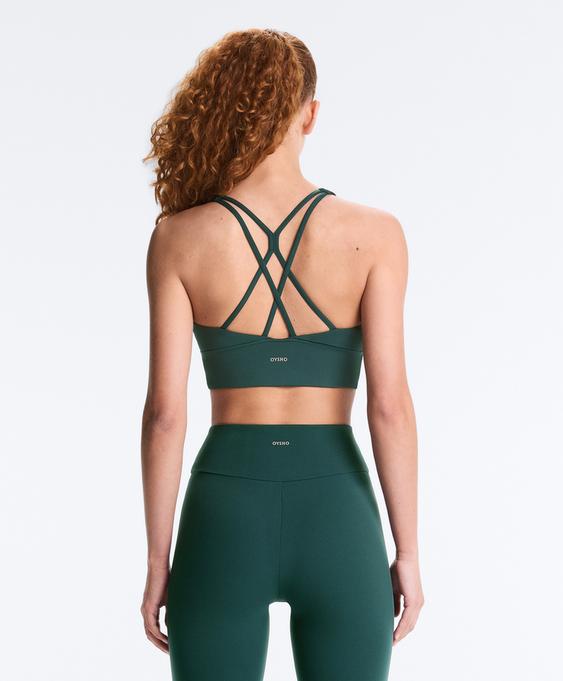 OYSHO Спортивный топ средней поддержки COMFORTLUX с чашечками