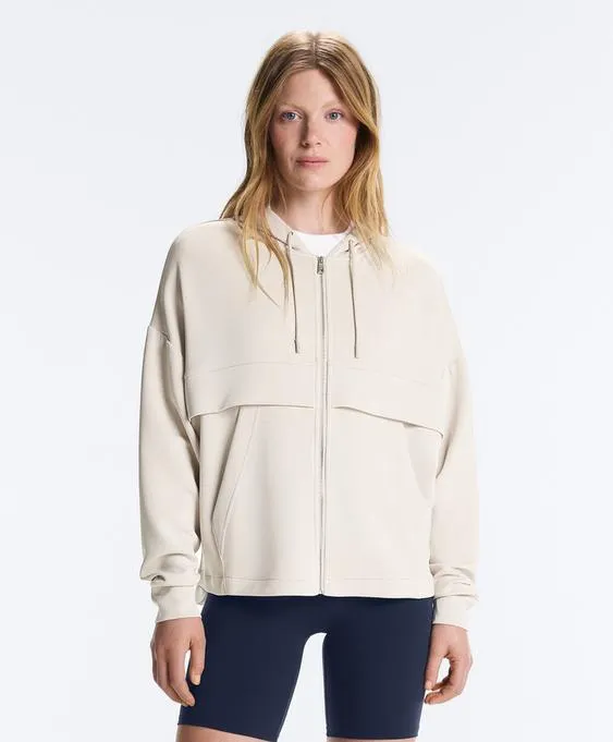 Толстовка на молнии из мягкого модала- Заказать в России