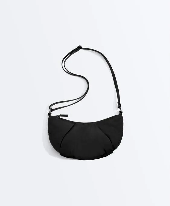 Стеганая мини-сумка через плечо