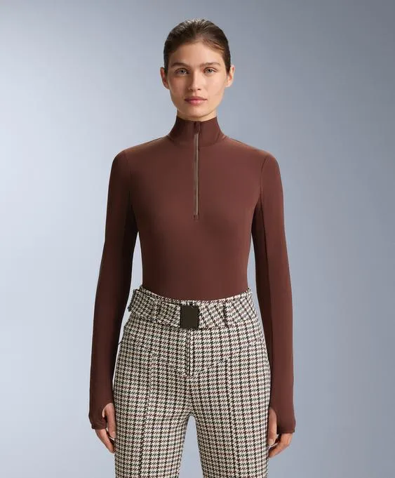 Термофутболка Base Layer с молнией до середины груди- Заказать в России