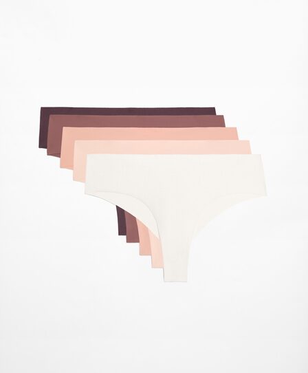 OYSHO 5 трусов чики из смесового полиамида с лазерной обработкой края