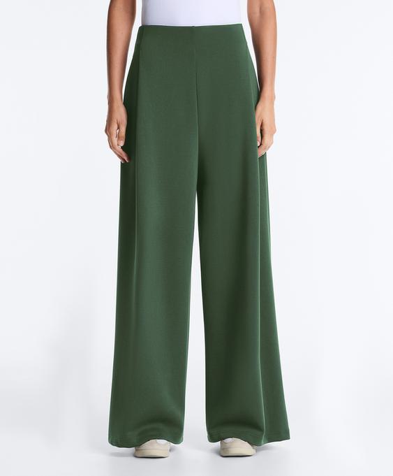 OYSHO Широкие брюки  из твила со складками