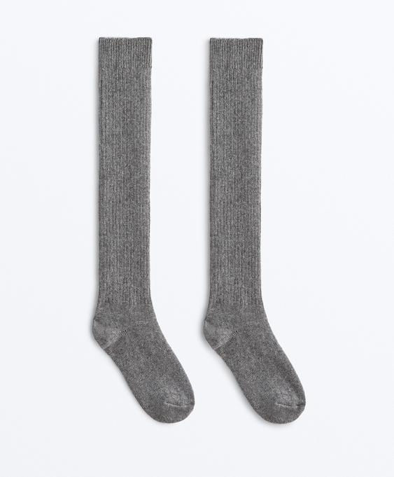 OYSHO Гольфы с 18% кашемира и 13% шерсти