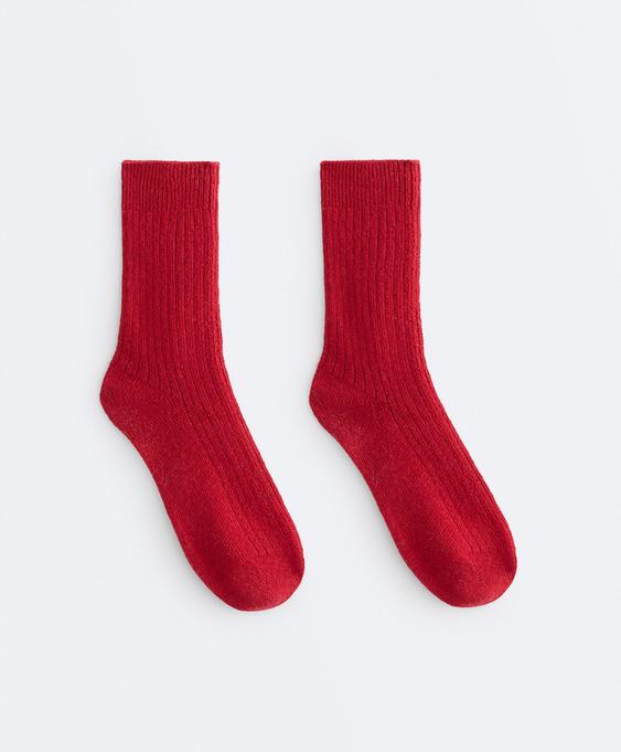 OYSHO Классические носки 15% кашемир, 10% шерсть