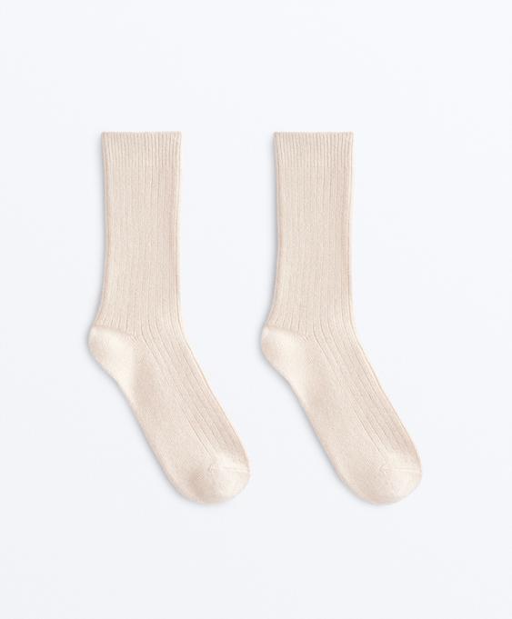 OYSHO Классические носки 15% кашемир, 10% шерсть
