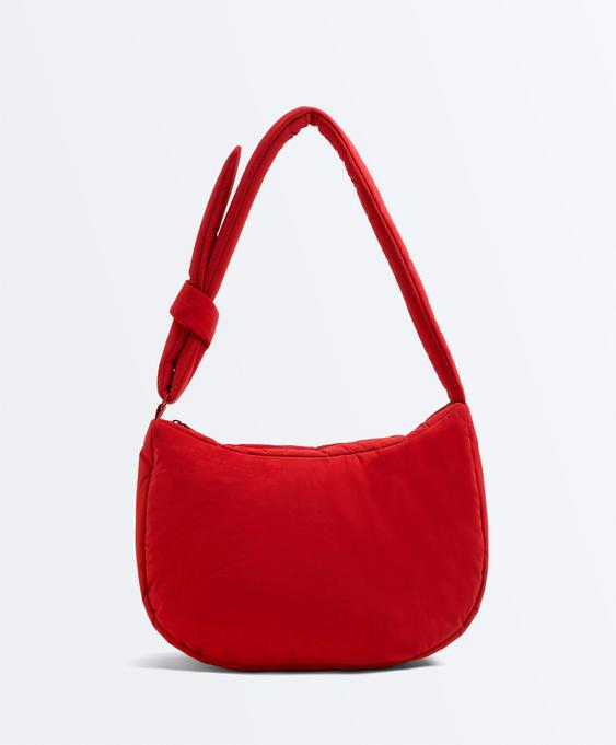 OYSHO Сумка-хобо с узлом купить с доставкой.