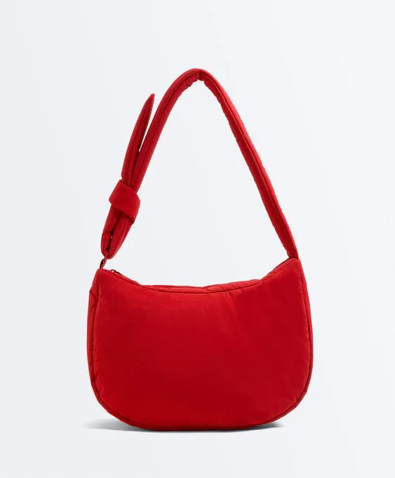 Сумка-хобо с узлом