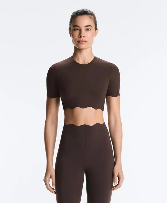 Майка - топ Compressive ondulado- Заказать в России