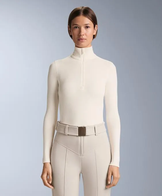 Термофутболка из флиса Base Layer с короткой молнией