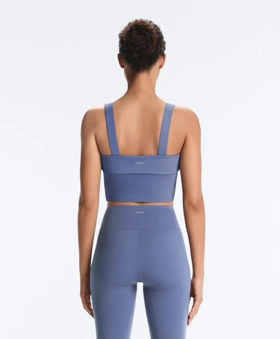 Майка - топ Comfortlux Rib с отворотом- Заказать в России