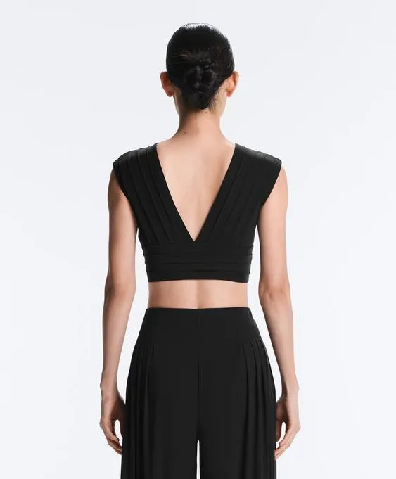 Майка Perfect-adapt плиссированная- Заказать в России