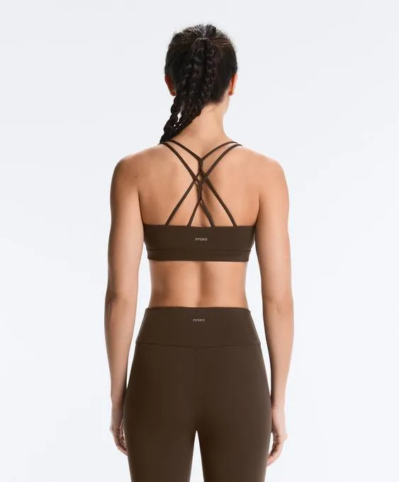 Спортивный бюстгальтер Comfortlux с перекрестными бретельками сзади- Заказать в России