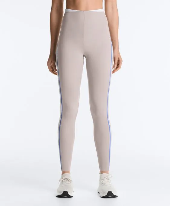 Легинсы Compressive с высокой посадкой, контрастные детали- Заказать в России