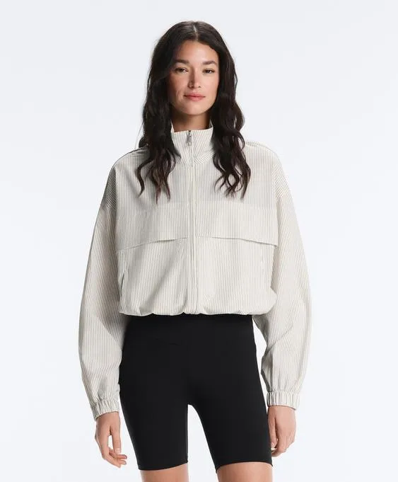 Куртка в полоску из эластичной ткани- Заказать в России