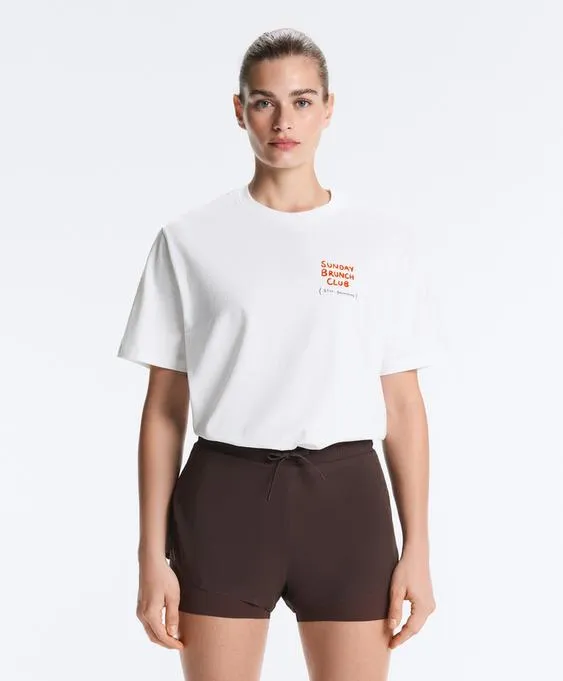 Футболка оверсайз с надписями- Заказать в России