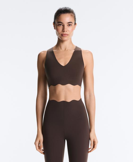 OYSHO Спортивный бюстгальтер COMPRESSIVE со средней степенью поддержки