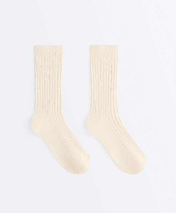 OYSHO Носки CLASSIC RIB из смесового шелка купить с доставкой.