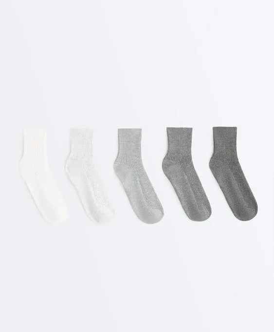 5 пар коротких носков с хлопком- Заказать в России