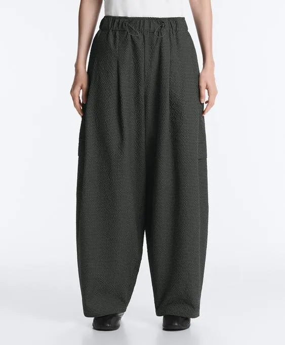 Длинные нейлоновые брюки карго в клетку, водоотталкивающие- Заказать в России