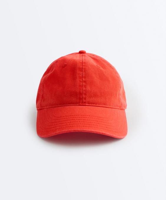 OYSHO Кепка из 100%-го хлопка с эффектом выгорания