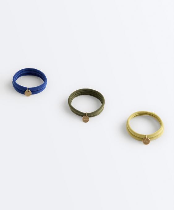 OYSHO 6 резинок для волос с логотипом OYSHO