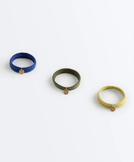 OYSHO 6 резинок для волос с логотипом OYSHO