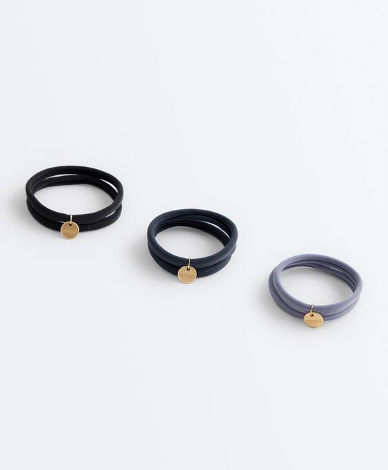 OYSHO 6 резинок для волос с логотипом OYSHO