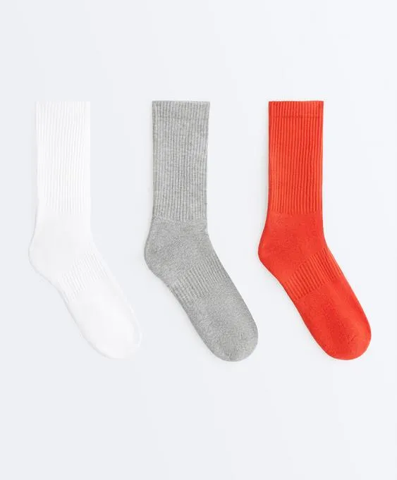 3 пары классических носков из смесового хлопка- Заказать в России