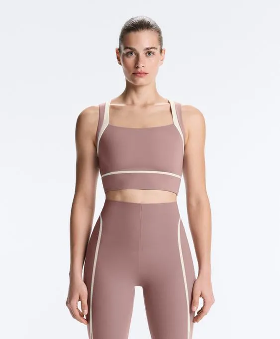 Майка - топ Compressive контраст- Заказать в России