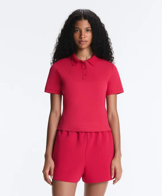 Поло с короткими рукавами из пике- Заказать в России