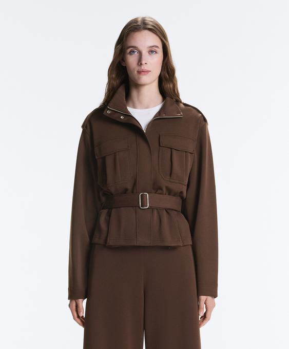 OYSHO Куртка UTILITY из пике с поясом