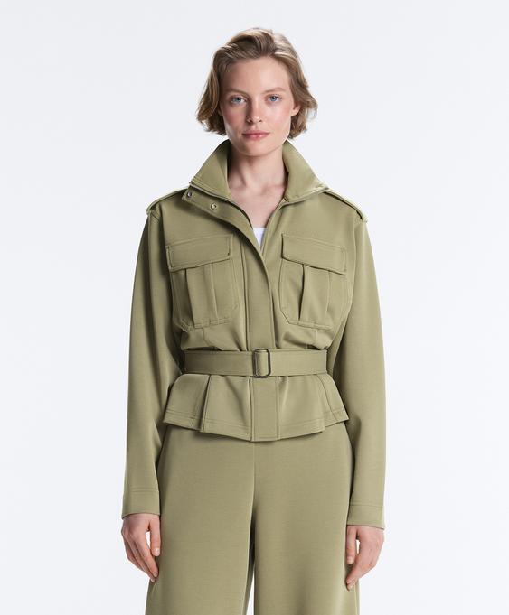 OYSHO Куртка UTILITY из пике с поясом
