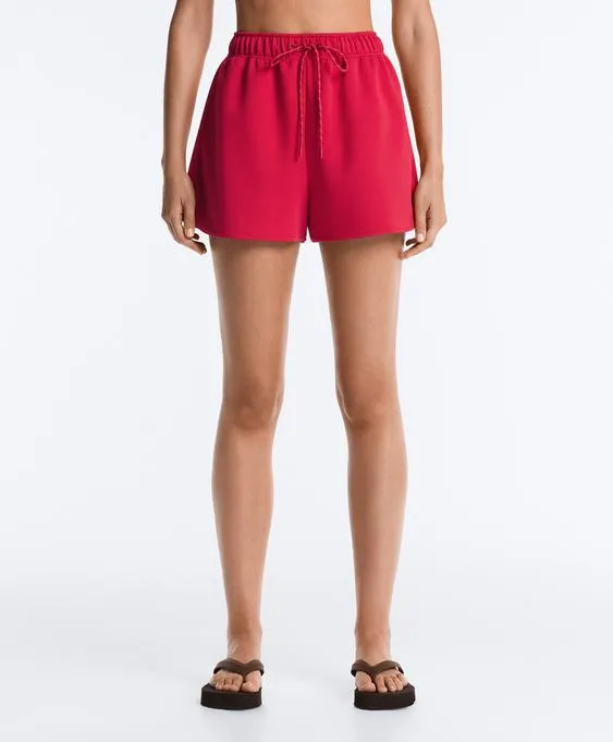 Шорты из хлопка пике- Заказать в России