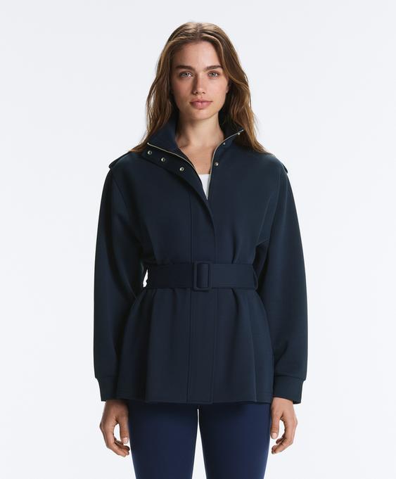 OYSHO Длинная куртка UTILITY из пике с хлопком