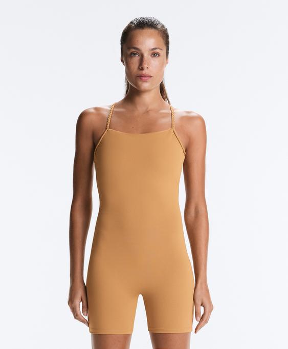 OYSHO Короткий комбинезон COMFORTLUX «коса» купить с доставкой.