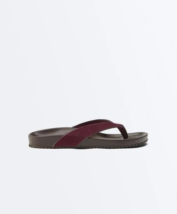 Leather sandal