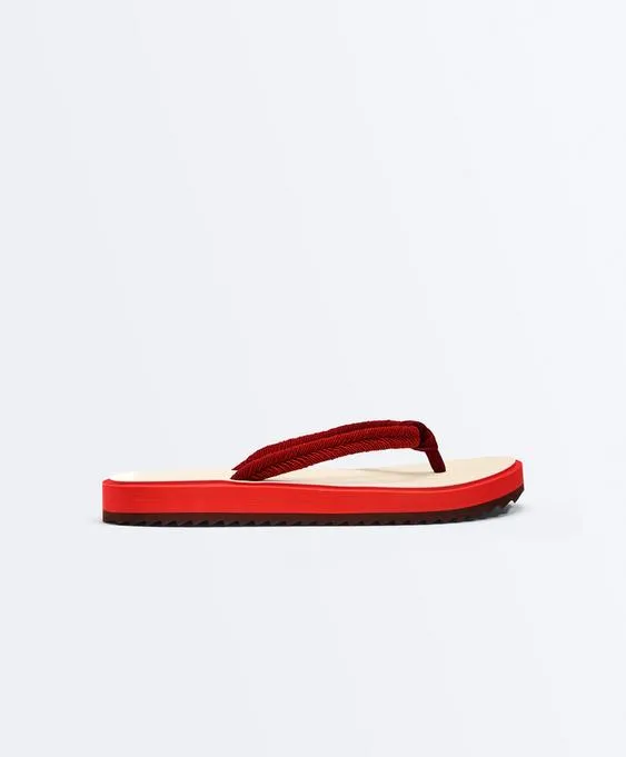 Braided rope beach sandals- Заказать в России