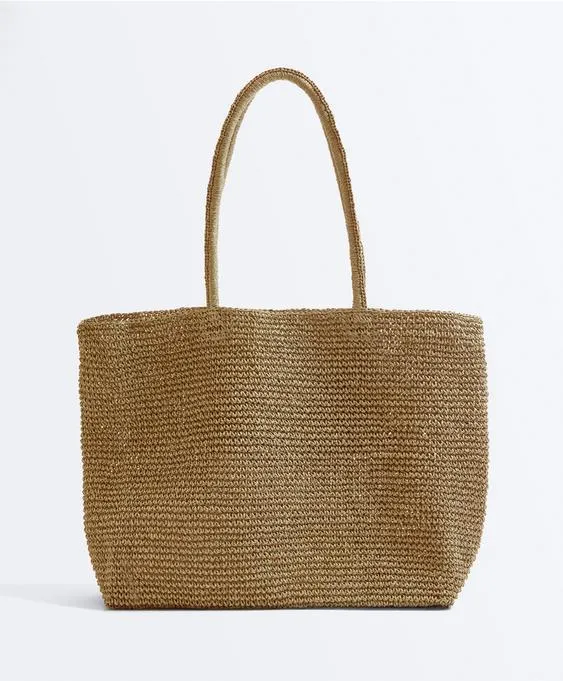 Woven paper shopper