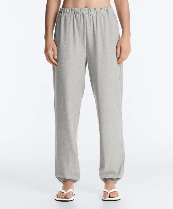 OYSHO Брюки JOGGER COMFORTLUX с эффектом меланжа