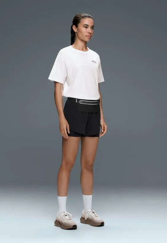 Printed boxy short-sleeved cotton blend T-shirt- Заказать в России
