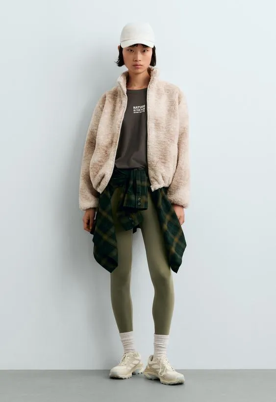 Boxy Fit cotton blend print T-shirt- Заказать в России