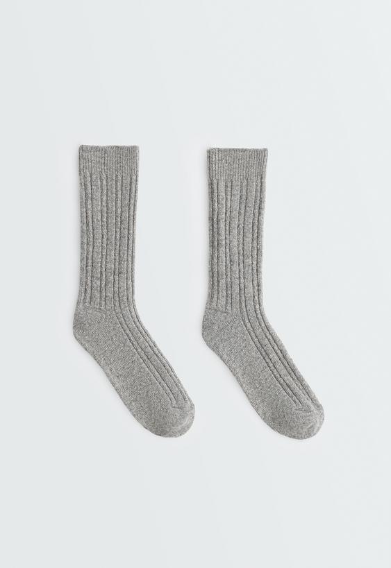 OYSHO Носки CLASSIC с 25% кашемира и 11% шерсти