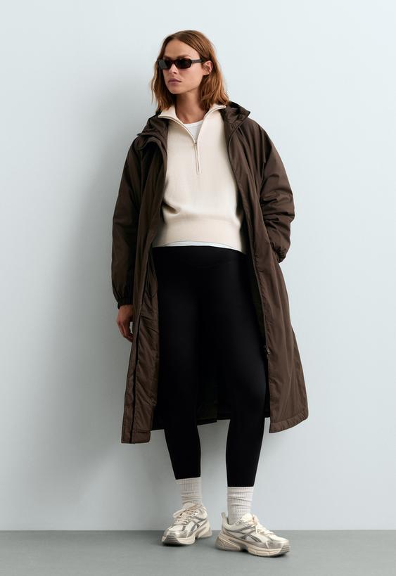 OYSHO Легинсы WARM для беременных, молнии, 65 см купить с доставкой.