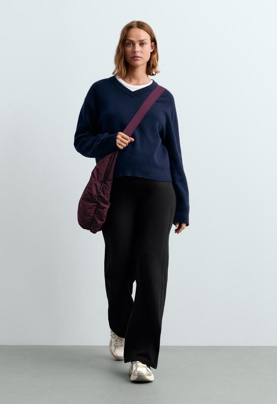 OYSHO Прямые брюки WARM для беременных, молнии