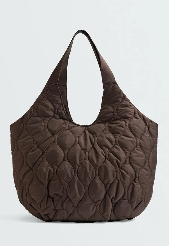 Quilted shopper bag- Заказать в России