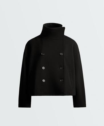 OYSHO Короткая куртка с 6 пуговицами и хлопком купить с доставкой.