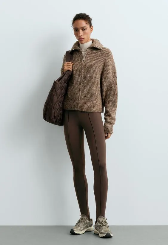 Легинсы длиной до щиколотки  Warm фусо- Заказать в России