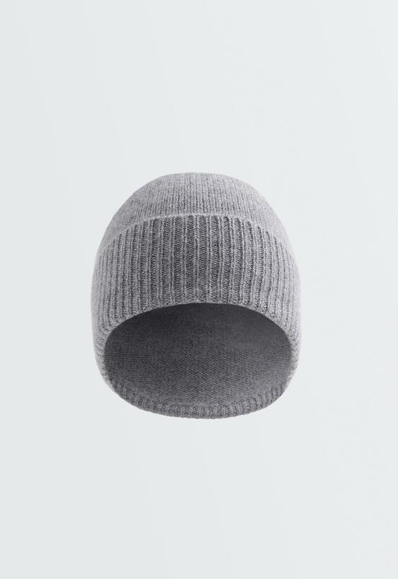 OYSHO Вязаный головной убор из 100% кашемира купить с доставкой.