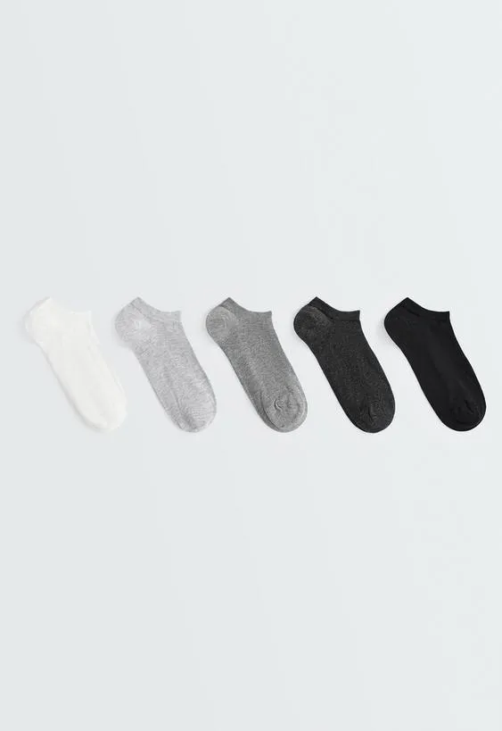 5 пар носков sneaker, смесовой хлопок- Заказать в России